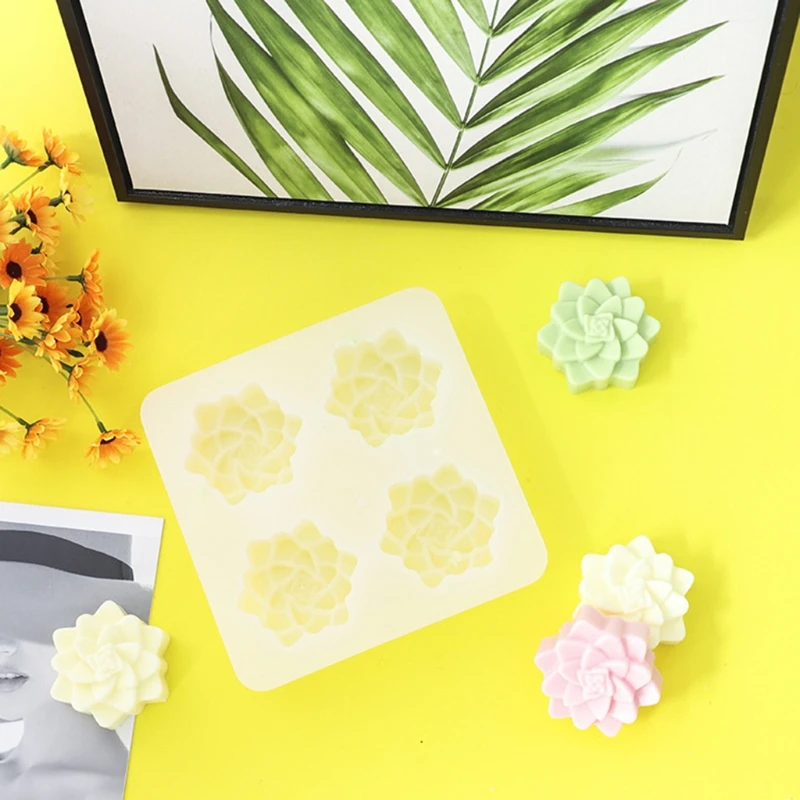 Succulents Plants Epoxy Resin Mold Handmade Plaster Soap Silicone Mould DIY Crafts Ornaments Jewelry Casting Tools
Succulents Plants Epoxy Resin Mold Handmade Plaster Soap Silicone Mould DIY Crafts Ornaments Jewelry Casting Tools