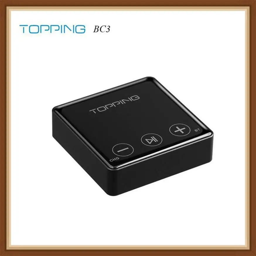TOPPING BC3 ES9018Q2C Hi-Res Audio Wireless Bluetooth LDAC Receiver with Headphone/OPT/Line Output
TOPPING BC3 ES9018Q2C Hi-Res Audio Wireless Bluetooth LDAC Receiver with Headphone/OPT/Line Output