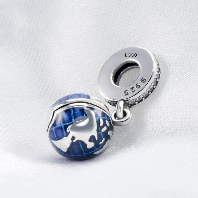 100% 925 sterling silver DIY bead.Our Blue Planet Dangle Charm2020 charm bracelet jewelry
100% 925 sterling silver DIY bead.Our Blue Planet Dangle Charm2020 charm bracelet jewelry