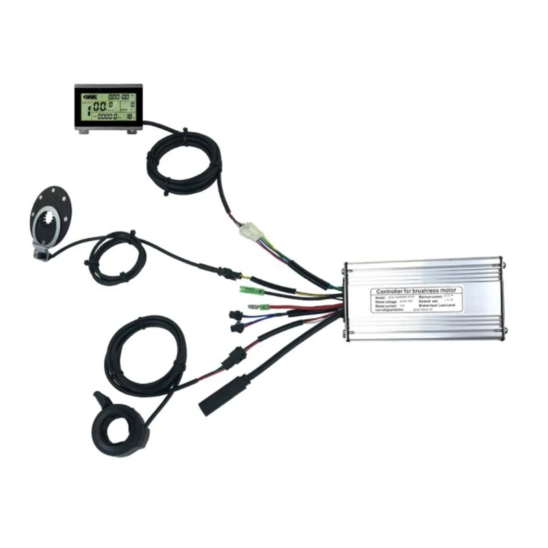 36V/48V 500W 22A, Brushless DC Ebike Controller+KT-LCD3 Display+Finger Dial + Sensor One Set, for 500W Ebike Kit
36V/48V 500W 22A, Brushless DC Ebike Controller+KT-LCD3 Display+Finger Dial + Sensor One Set, for 500W Ebike Kit