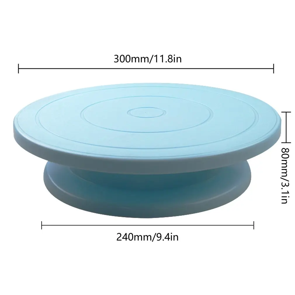 DIY Cake Turntable Table Decorating Mold Rotating Non-slip Round Cake Stand Cake Decoration Durable Tool
DIY Cake Turntable Table Decorating Mold Rotating Non-slip Round Cake Stand Cake Decoration Durable Tool