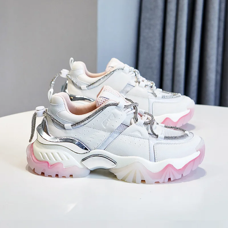 Platform Korean Shoes For Women High Quality Sports Shoe Woman Sneakers Luxury Brand Female Casual Walking Shoes
Platform Korean Shoes For Women High Quality Sports Shoe Woman Sneakers Luxury Brand Female Casual Walking Shoes