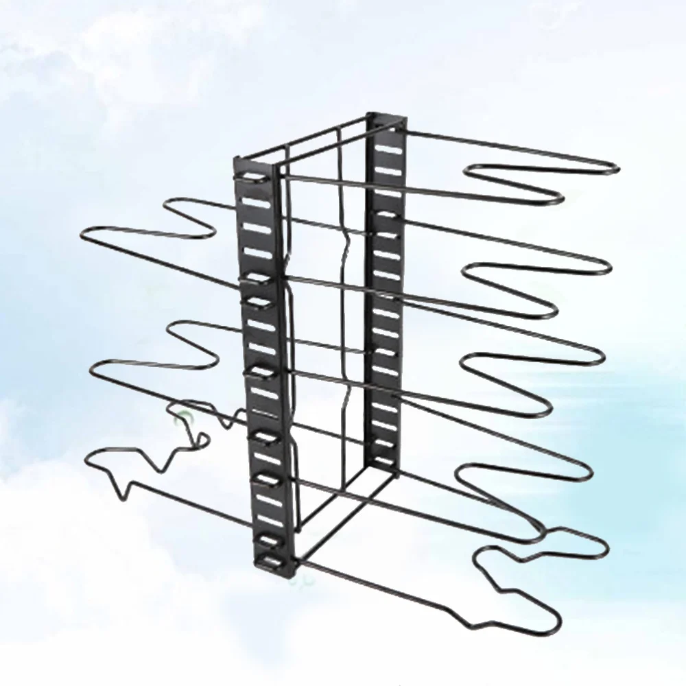 1 Set Kitchen Storage Rack Multifunction Pot Cover Rack Holder Tray for Home Kitchen (Black, 8 Layer)
1 Set Kitchen Storage Rack Multifunction Pot Cover Rack Holder Tray for Home Kitchen (Black, 8 Layer)