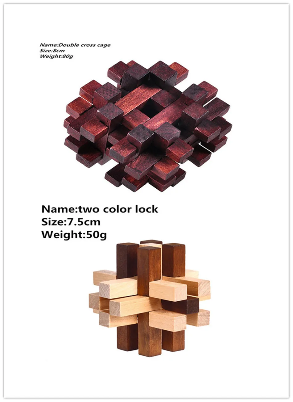 Beech Escape Kong Ming Luban Lock Adult Educational Toy Unlock
Beech Escape Kong Ming Luban Lock Adult Educational Toy Unlock