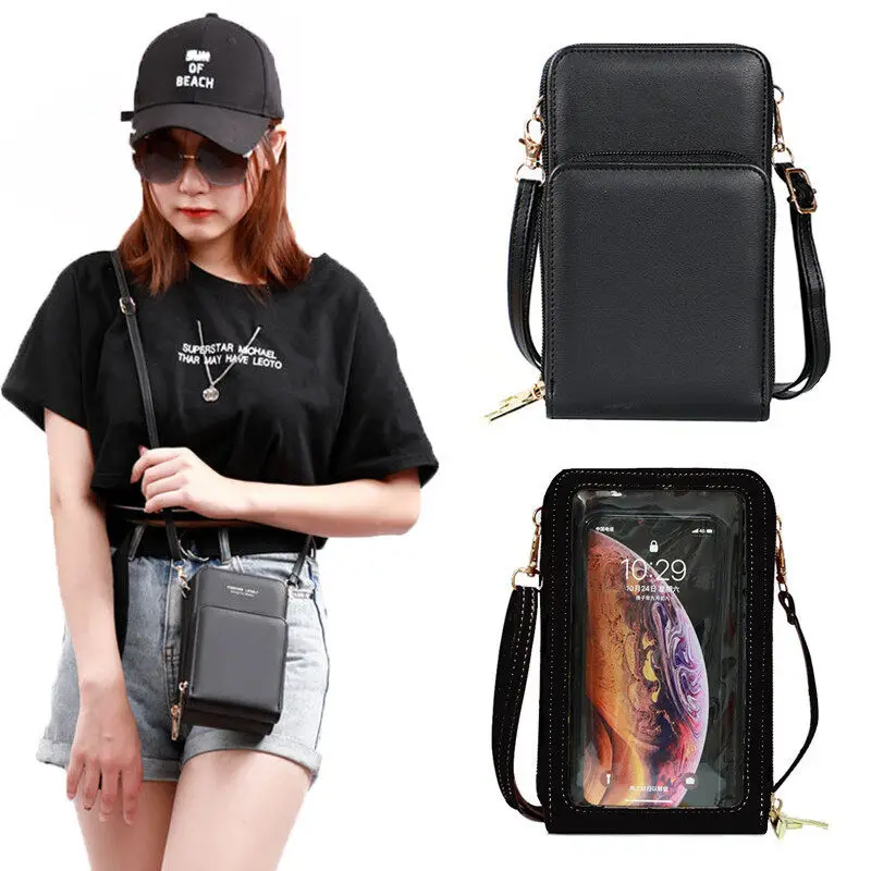 Forever Young RFID Blocking Women Fashion Crossbody Bag TouchScreen 5.5-6.5 Inch Mobile Phone Card Holder Wallet Bag
Forever Young RFID Blocking Women Fashion Crossbody Bag TouchScreen 5.5-6.5 Inch Mobile Phone Card Holder Wallet Bag