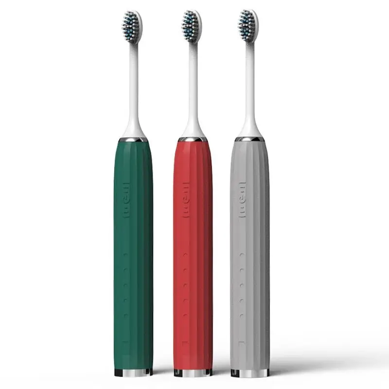 Sonic Electric ToothbrushAdult Timer Brush 5 Mode USB Charger Rechargeable Tooth Brushes Replacement Heads Set IPX7waterproof 
Sonic Electric ToothbrushAdult Timer Brush 5 Mode USB Charger Rechargeable Tooth Brushes Replacement Heads Set IPX7waterproof