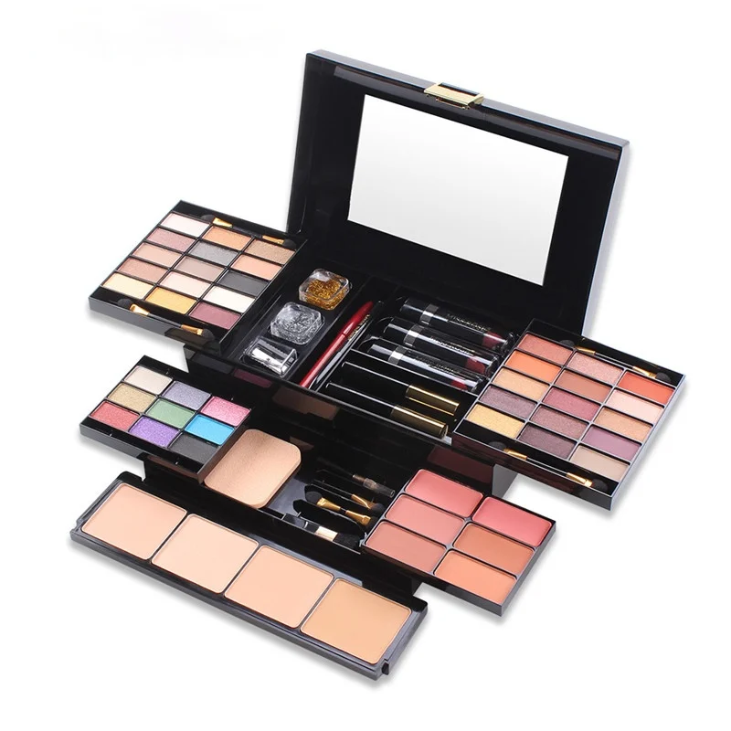 Cy Multi-Functional Makeup Kit Combination Cosmetic Case Eye Shadow Sequins Blush Highlight Powder Repair Beginner
Cy Multi-Functional Makeup Kit Combination Cosmetic Case Eye Shadow Sequins Blush Highlight Powder Repair Beginner