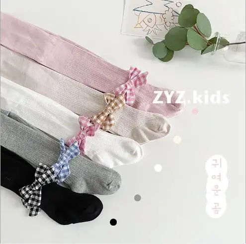 0-3 Year Children's leggings 2021 spring and summer bow pantyhose girls leggings 
0-3 Year Children's leggings 2021 spring and summer bow pantyhose girls leggings