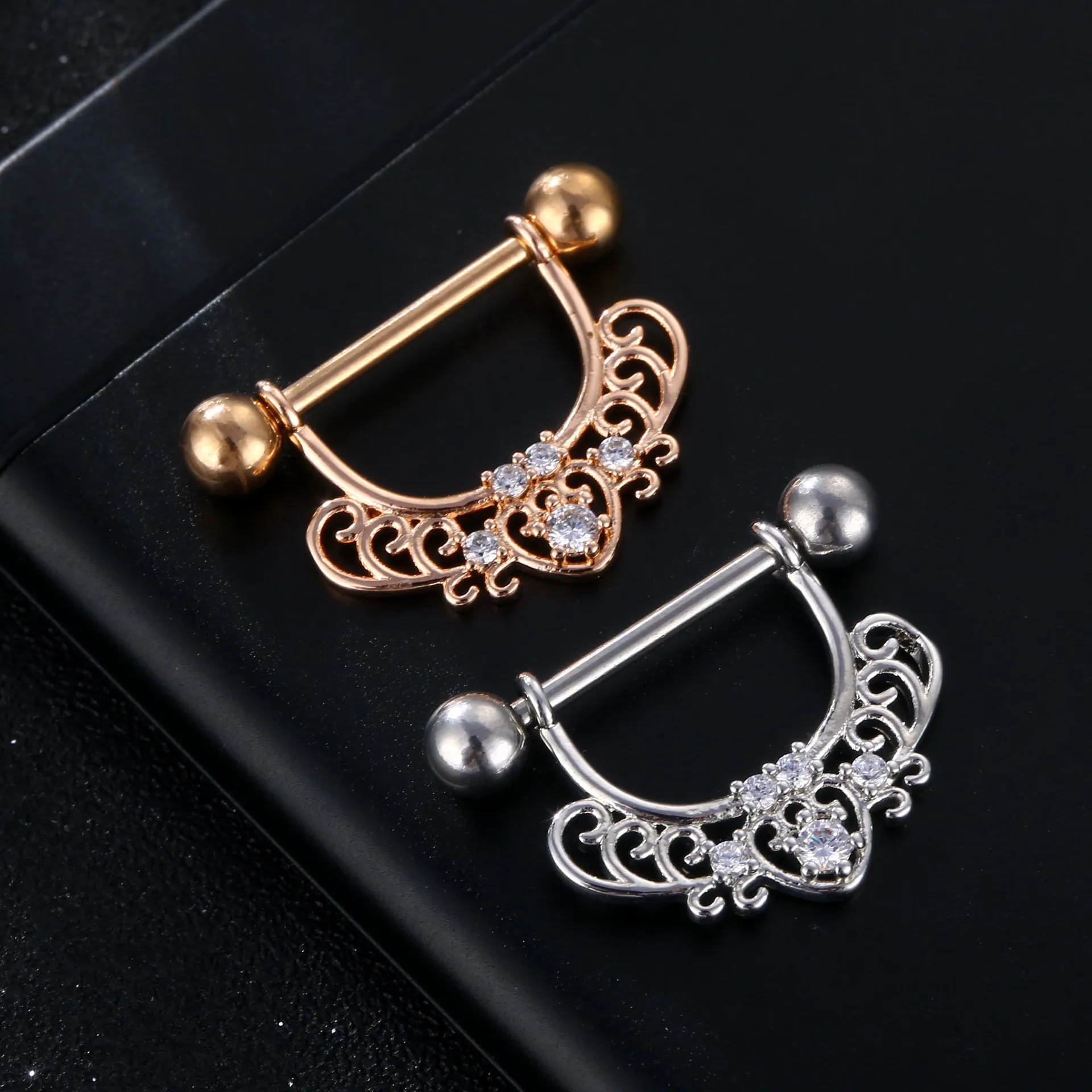 1 Pair Nipple Rings Bar Butterfly 316L Surgical Steel Shied Barbell Piercing Rings Sexy Women Nipple Rings Body Jewelry Ring 14G
1 Pair Nipple Rings Bar Butterfly 316L Surgical Steel Shied Barbell Piercing Rings Sexy Women Nipple Rings Body Jewelry Ring 14G