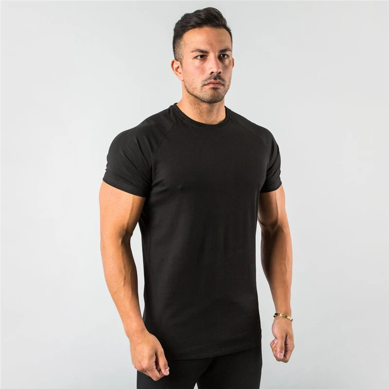 New Summer Plain Tops Tees Fitness Mens T Shirt Short Sleeve Muscle Joggers Bodybuilding Tshirt Male Gym Clothes Slim Fit Shirt
New Summer Plain Tops Tees Fitness Mens T Shirt Short Sleeve Muscle Joggers Bodybuilding Tshirt Male Gym Clothes Slim Fit Shirt