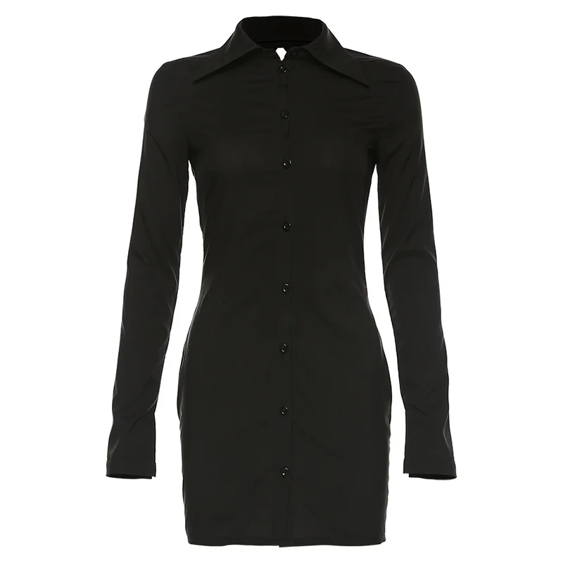 Supermodel Kendall Same Style Dress Black Slimming Paperman Graceful and Fashionable Shirt Dress Skirt
Supermodel Kendall Same Style Dress Black Slimming Paperman Graceful and Fashionable Shirt Dress Skirt