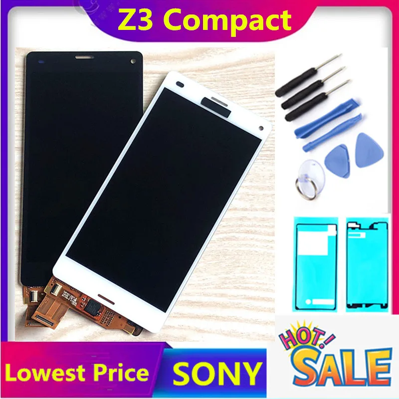 HTZF Черный Белый ЖК-дисплей для Sony Xperia Z3 компактный ЖК-дисплей Z3 mini LCD D5803 D5833 сенсорный экран дигитайзер в сборе
HTZF Черный Белый ЖК-дисплей для Sony Xperia Z3 компактный ЖК-дисплей Z3 mini LCD D5803 D5833 сенсорный экран дигитайзер в сборе