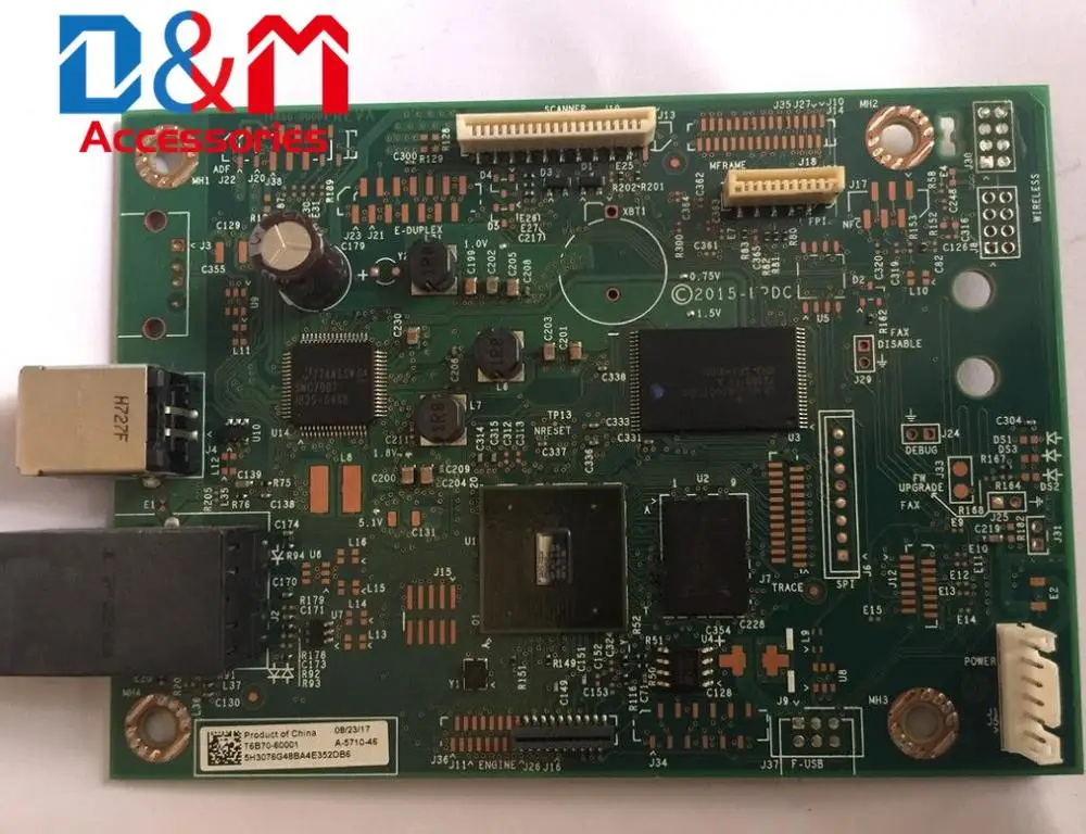 1Pcs Original Used Mainboard For HP Color LaserJet M180n M181 180FW M181NW m154A M254a 280 281 Formatter Board Printer Parts
1Pcs Original Used Mainboard For HP Color LaserJet M180n M181 180FW M181NW m154A M254a 280 281 Formatter Board Printer Parts