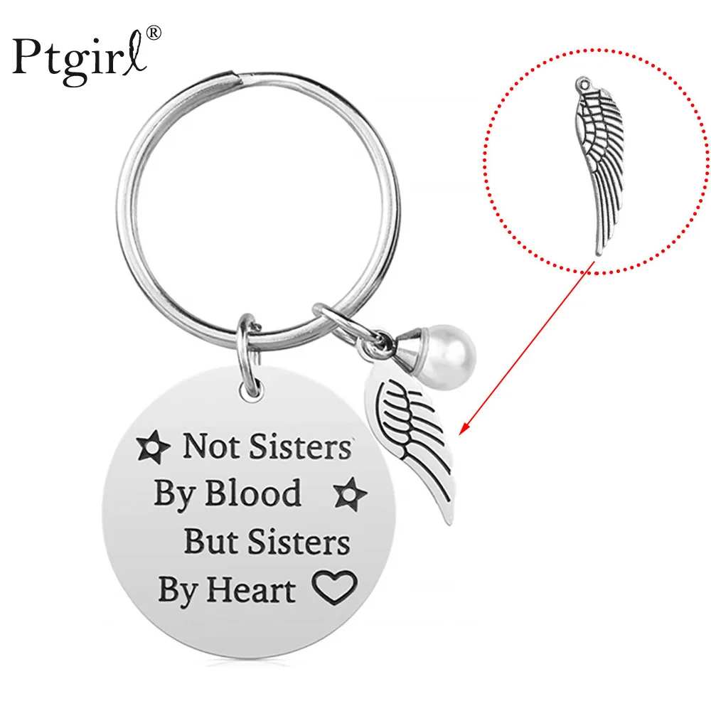 Лучший брелок с дизайном «Друзья», аксессуары для сумки, брелок «не сестры по крови, а сестры по сердцу», подарок для подруги Ptgirl 
Лучший брелок с дизайном «Друзья», аксессуары для сумки, брелок «не сестры по крови, а сестры по сердцу», подарок для подруги Ptgirl