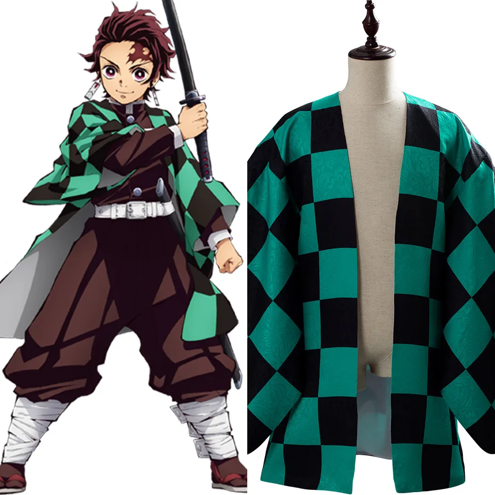 Anime Costume Demon Slayer Cosplay Tanjirou Kamado Cosplay Costume Kimetsu no Yaiba Men Kimono Costume Halloween clothes
Anime Costume Demon Slayer Cosplay Tanjirou Kamado Cosplay Costume Kimetsu no Yaiba Men Kimono Costume Halloween clothes