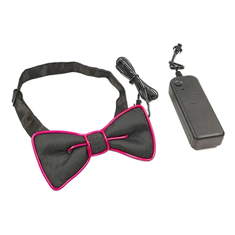 2021 New Men's LED EL Wire Necktie Luminous Neon Flashing Light Up Bow Tie for Club Dancing Wedding Party
2021 New Men's LED EL Wire Necktie Luminous Neon Flashing Light Up Bow Tie for Club Dancing Wedding Party