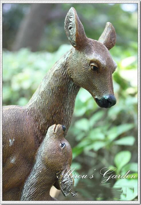 Outdoor Garden Decoration Resin Sika Deer Statue Crafts Home Garden Courtyard Simulation Animal Figurines Ornaments Villa Decor
Outdoor Garden Decoration Resin Sika Deer Statue Crafts Home Garden Courtyard Simulation Animal Figurines Ornaments Villa Decor