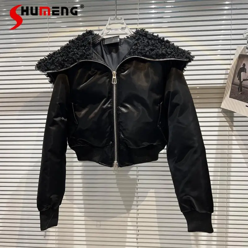 Однотонное универсальное короткое теплое хлопковое пальто для женщин, новинка зимы 2021, модная Свободная куртка на молнии с длинным рукавом ...
Однотонное универсальное короткое теплое хлопковое пальто для женщин, новинка зимы 2021, модная Свободная куртка на молнии с длинным рукавом ...