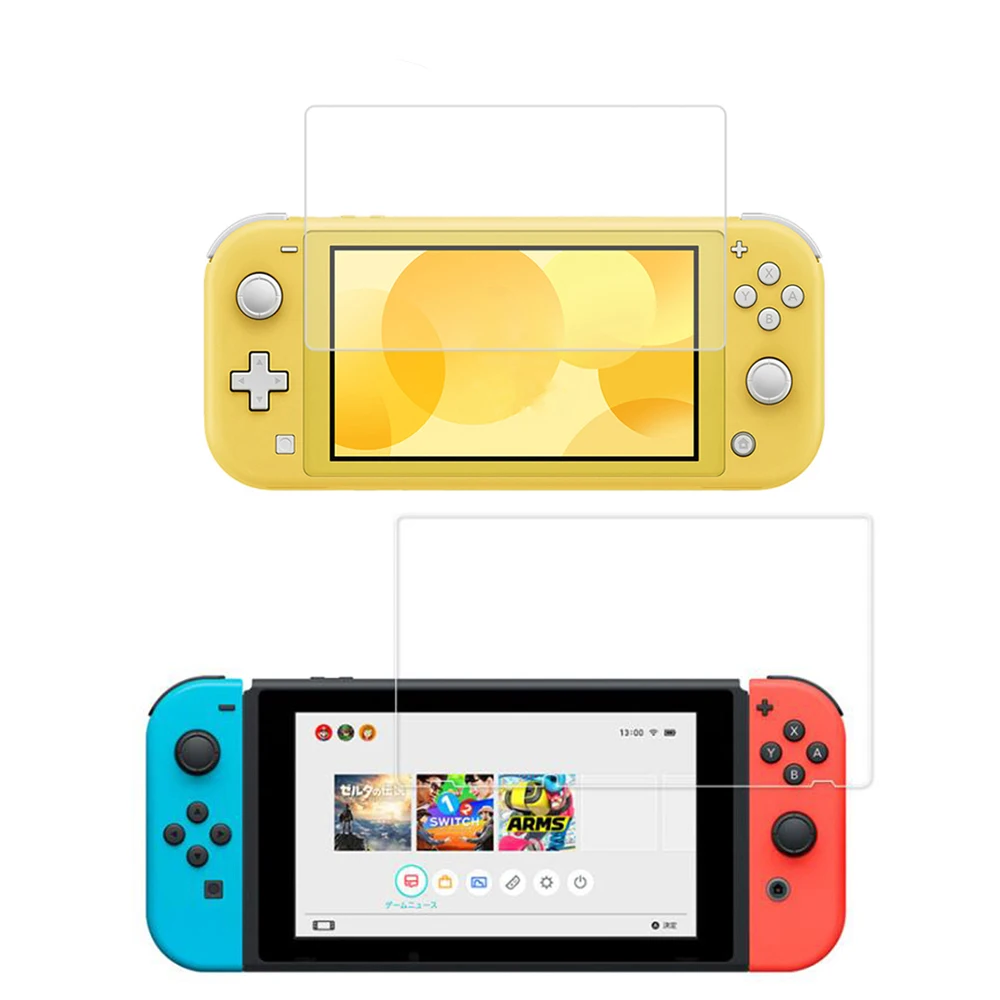 Закаленное защитное стекло для экрана Switch Lite твердость 9 H устойчивая к царапинам