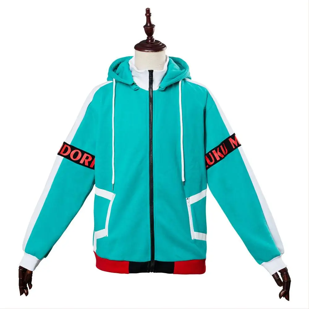 Anime My Hero Academia Boku no Hero Academia Midoriya Izuku Hoodie Cosplay Costume School Uniforms Men Coat Jacket
Anime My Hero Academia Boku no Hero Academia Midoriya Izuku Hoodie Cosplay Costume School Uniforms Men Coat Jacket