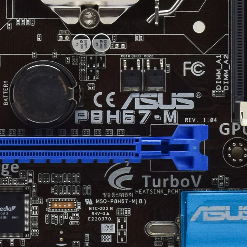 Материнская плата ASUS P8H67-M LGA 1155 DDR3 материнская 32 Гб PCI-E 2 0 SATA III USB2.0 ATX для Core Модель