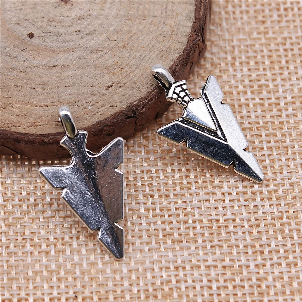 Charms for Jewelry Making Findings Handmade DIY Craft 20pcs Antique Silver Color 28x15mm Bow And Arrow Charms Pendant
Charms for Jewelry Making Findings Handmade DIY Craft 20pcs Antique Silver Color 28x15mm Bow And Arrow Charms Pendant