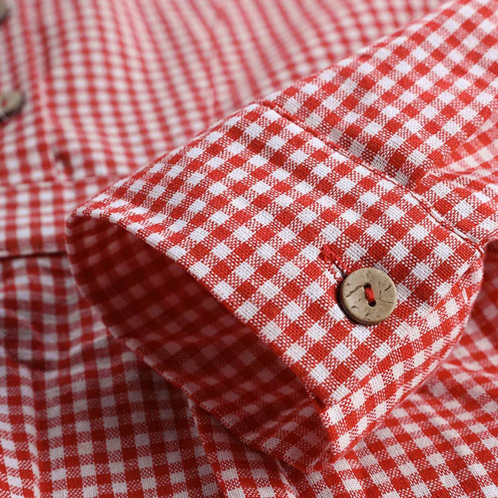 S-2XL Women Blouses Fashion Long Sleeve Check Plaid Shirt Elegant V Neck Blouse Shirt Casual Loose Tops Plus Size OL Tops
S-2XL Women Blouses Fashion Long Sleeve Check Plaid Shirt Elegant V Neck Blouse Shirt Casual Loose Tops Plus Size OL Tops