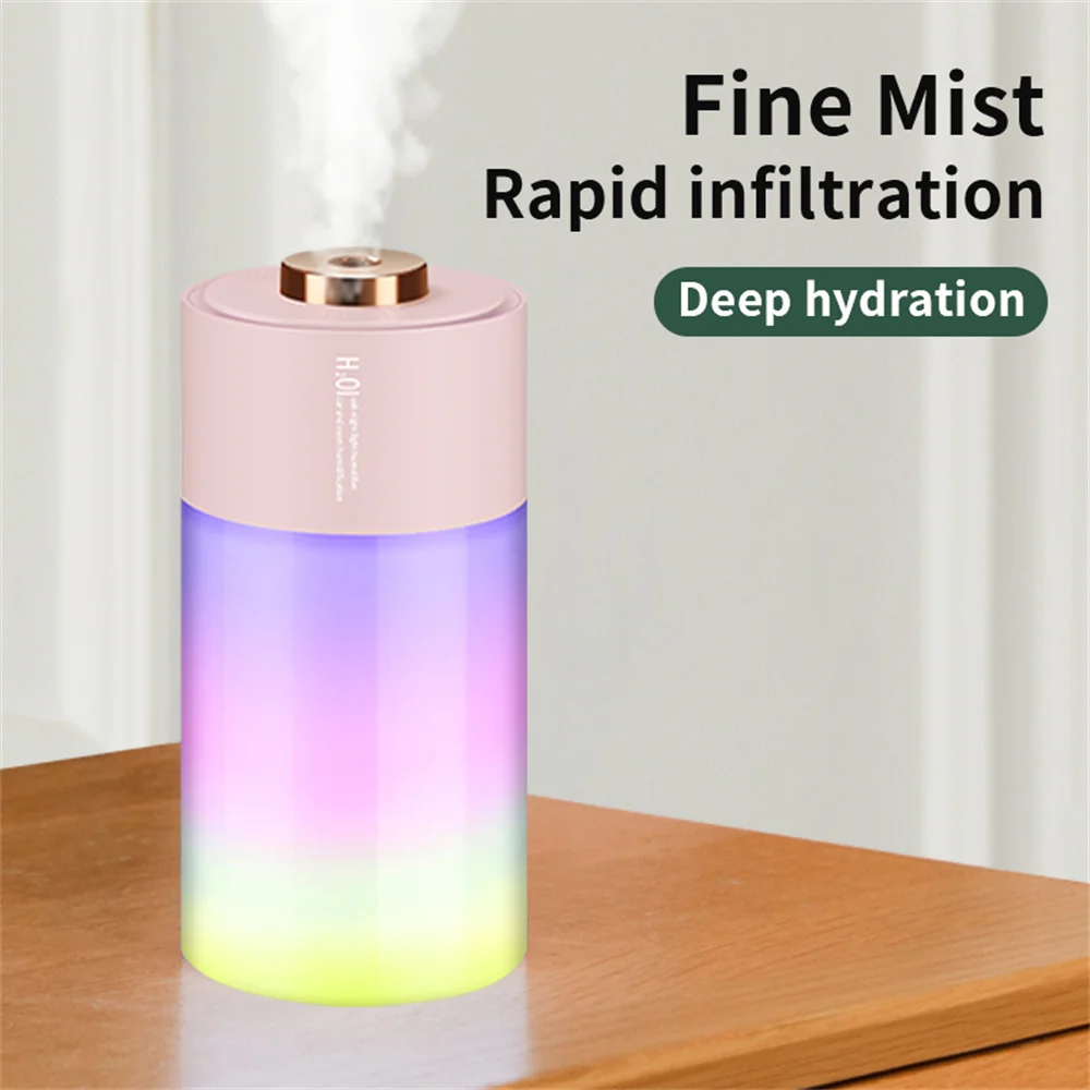 

Dazzle Colour Lights 300ml Air Humidifier Essential Oil Diffuser with Night Light USB Mist Maker Fogger Mini Aroma for Car Home