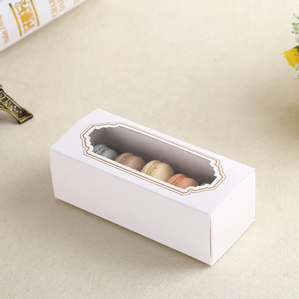 30PCS Macarons Box for 5 Macaron Container Drawer Type Macaron Boxes Cookie Cake Dessert Party Gift Packing Box with Clear Windo
30PCS Macarons Box for 5 Macaron Container Drawer Type Macaron Boxes Cookie Cake Dessert Party Gift Packing Box with Clear Windo