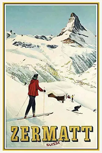 Zermatt Suisse Switzerland Theme Metal Tin Sign 8x12 Inch Home Kitchen Travel Decor Retro Tin Sign
Zermatt Suisse Switzerland Theme Metal Tin Sign 8x12 Inch Home Kitchen Travel Decor Retro Tin Sign