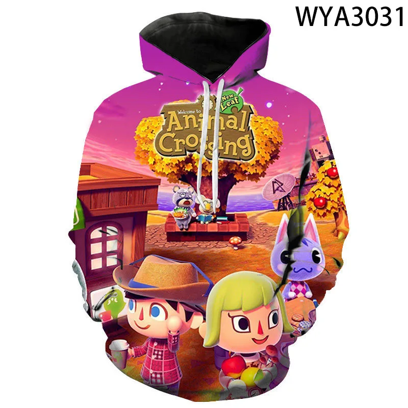 2020 New Men Women Children Animal Crossing Hoodies Casual Fashion 3D Printed Pullover Sweatshirts Boy Girl Kids Hoody Jacket
2020 New Men Women Children Animal Crossing Hoodies Casual Fashion 3D Printed Pullover Sweatshirts Boy Girl Kids Hoody Jacket