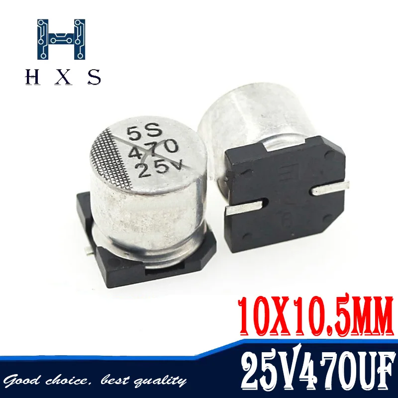 10 шт. электролитический конденсатор с алюминиевой крышкой, 25V470UF 10*10,5mm SMD алюминиевый электролитический конденсатор с алюминиевой крышкой, ...
10 шт. электролитический конденсатор с алюминиевой крышкой, 25V470UF 10*10,5mm SMD алюминиевый электролитический конденсатор с алюминиевой крышкой, ...