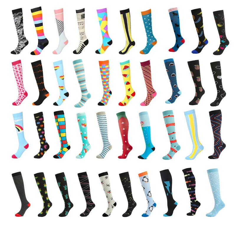 58 Style Compression Stockings Socks Men Women Fitness Sport Socks Outdoor Running Pressure Knee High Stockings Best For Athlete
58 Style Compression Stockings Socks Men Women Fitness Sport Socks Outdoor Running Pressure Knee High Stockings Best For Athlete