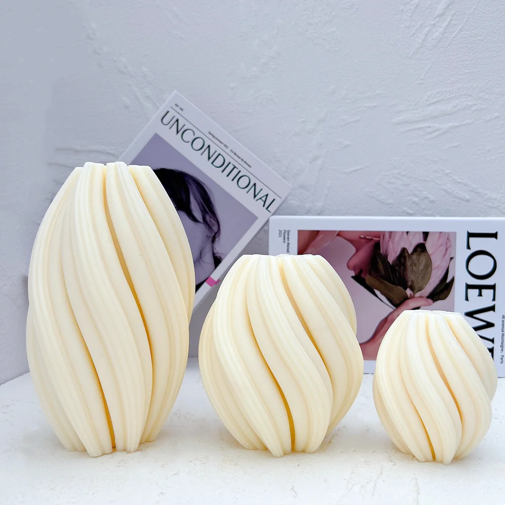 Geometric Wave Twirl Candle Molds Taper Abstract Art Decorative Wavy Stripe Pillar Modern Candles Silicone Mould
Geometric Wave Twirl Candle Molds Taper Abstract Art Decorative Wavy Stripe Pillar Modern Candles Silicone Mould
