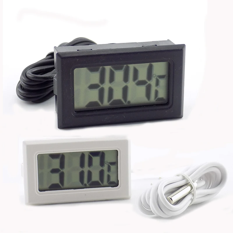 Mini LCD Digital Thermometer -50C -110C Degree Water Thermometer Electronic Fish Tank Refrigerator Indoor Outdoor
Mini LCD Digital Thermometer -50C -110C Degree Water Thermometer Electronic Fish Tank Refrigerator Indoor Outdoor