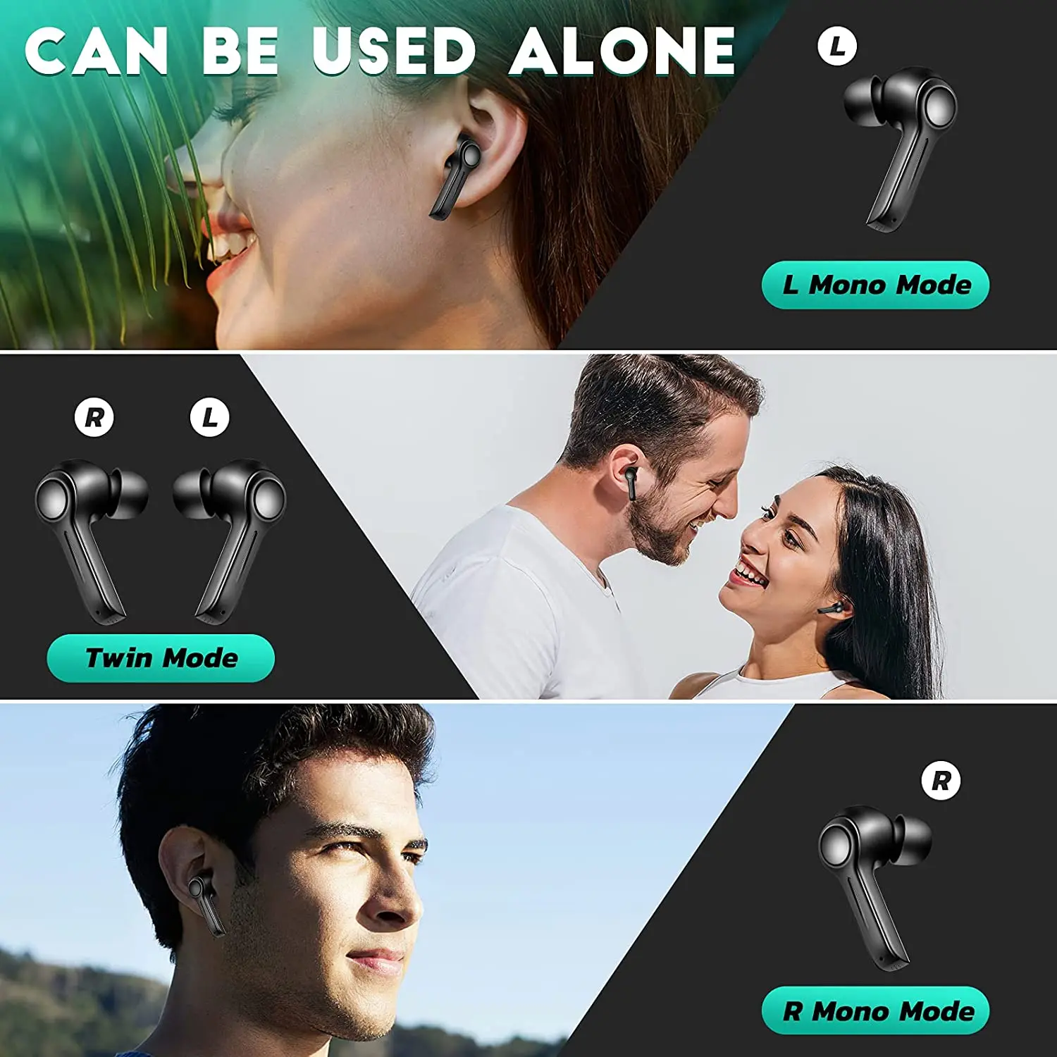 TWS Wireless Headphones Hifi Bluetooth 5.1 Earphones ES06 Leather Sport IPX7 Noise Reduction Earbuds And HD Mic Gaming Headset
TWS Wireless Headphones Hifi Bluetooth 5.1 Earphones ES06 Leather Sport IPX7 Noise Reduction Earbuds And HD Mic Gaming Headset