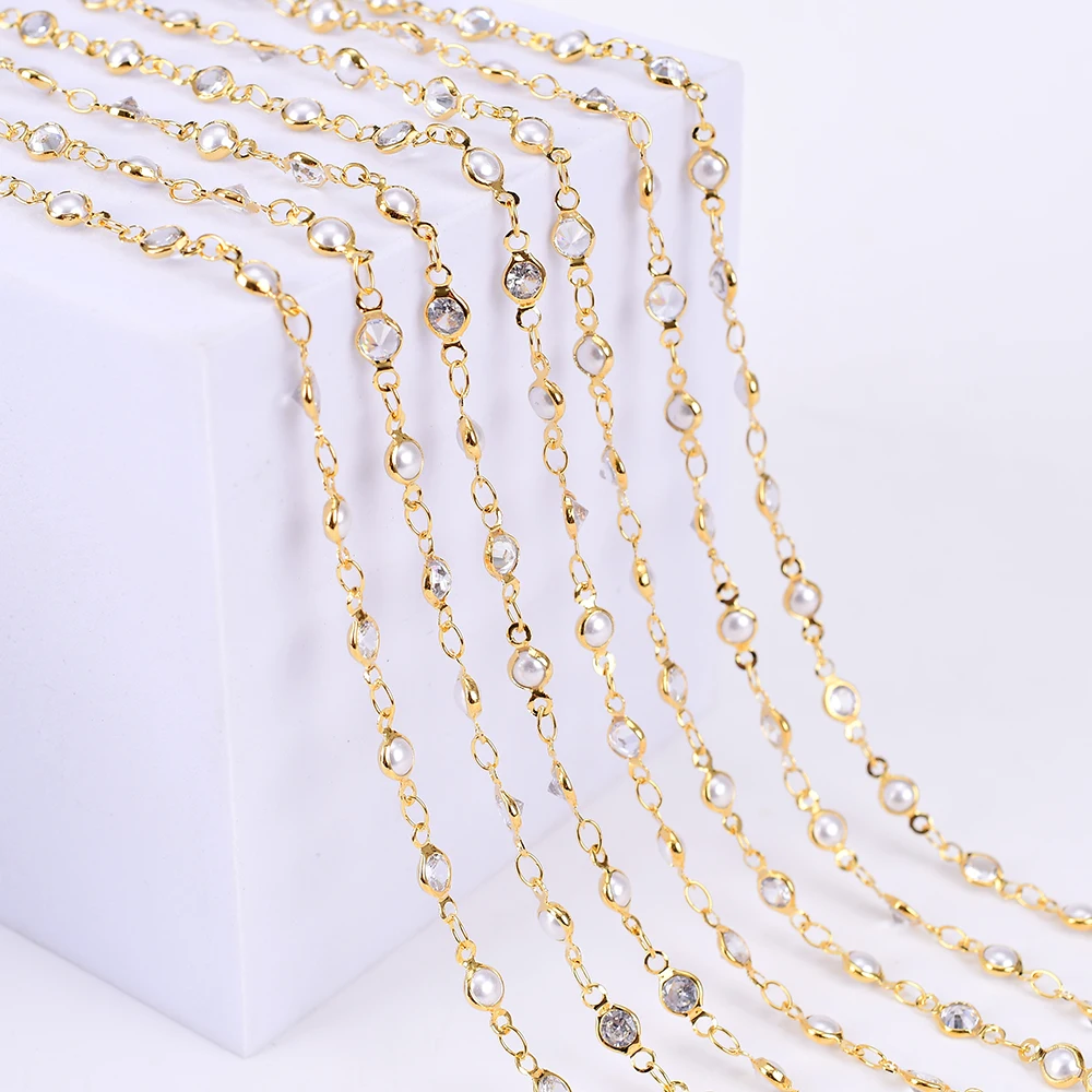 1pcs/gold diamond chain 50cm women's bracelet 18K pearl tennis bracelet women's gold heart bracelet pearl bracelet
1pcs/gold diamond chain 50cm women's bracelet 18K pearl tennis bracelet women's gold heart bracelet pearl bracelet