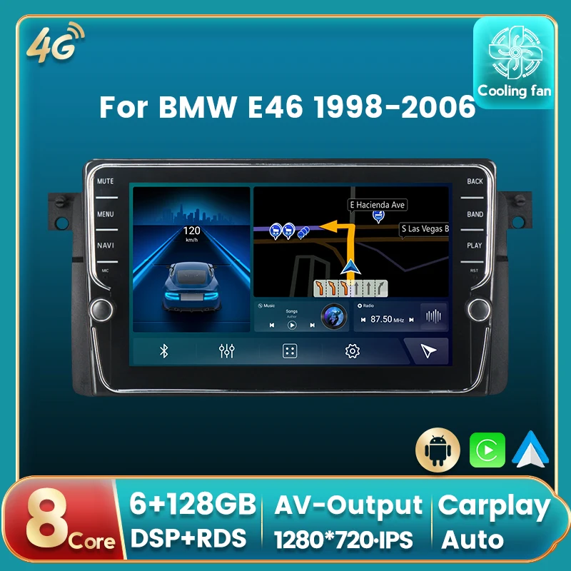 Android 11 Восьмиядерный 4G LTE DSP RDS автомобильный радиоприемник Автомобильный мультимедийный DVD-плеер для BMW E46 GPS Navi Auto carplay IPS
Android 11 Восьмиядерный 4G LTE DSP RDS автомобильный радиоприемник Автомобильный мультимедийный DVD-плеер для BMW E46 GPS Navi Auto carplay IPS