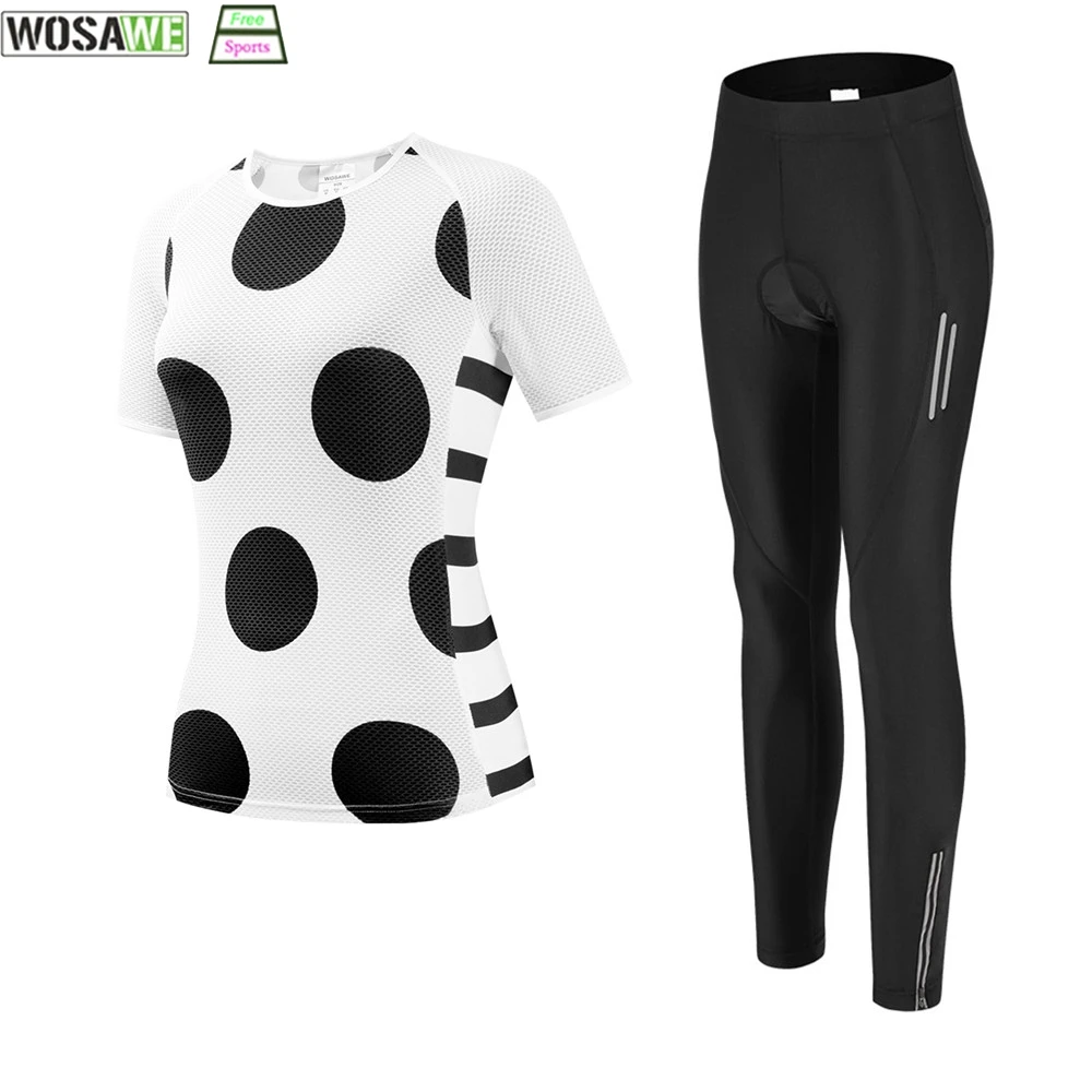 WOSAWE Women's Cycling Jersey Summer Short Sleeve Racing MTB Bike Shirts Top Breathable Quick Drying Shockproof Pink Black
WOSAWE Women's Cycling Jersey Summer Short Sleeve Racing MTB Bike Shirts Top Breathable Quick Drying Shockproof Pink Black