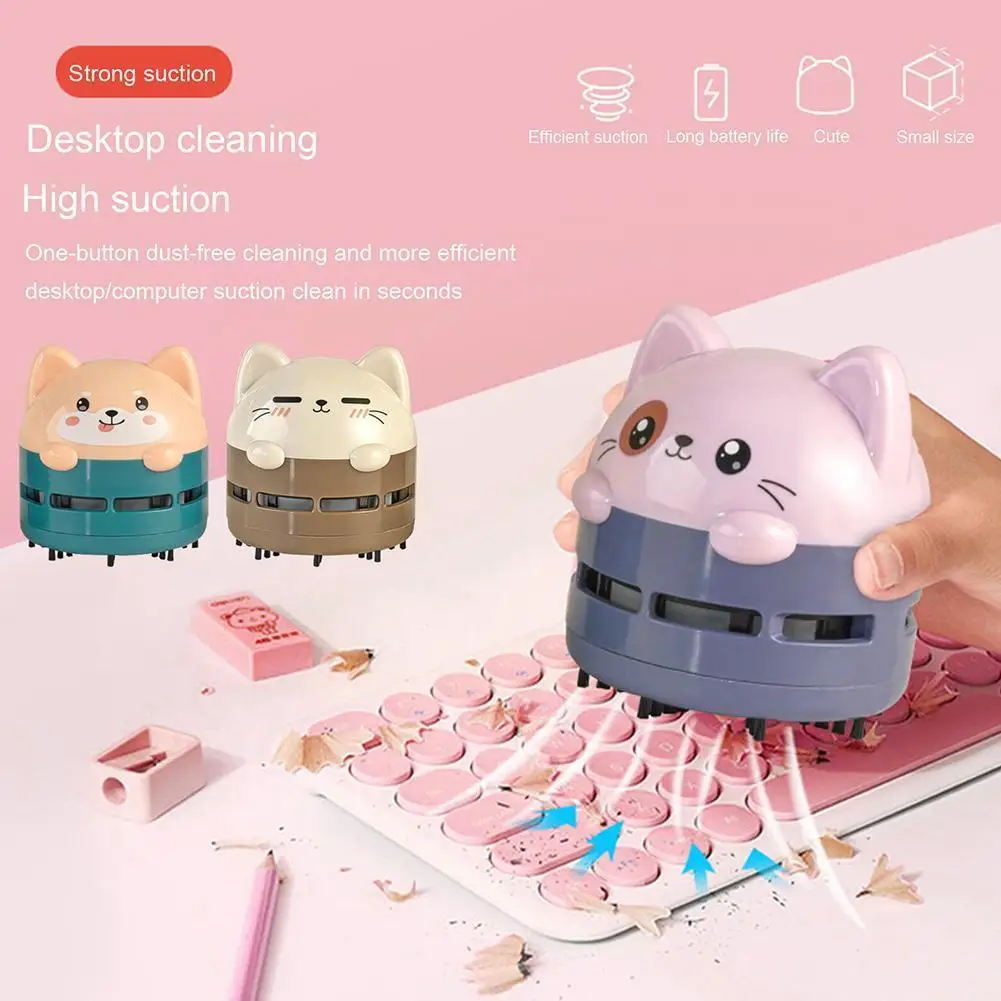 Cute Cartoon Pet Keyboard Vacuum Cleaner Charg Eraser Vacuum Remover Dust Cleaner Handheld Dust Cleaner Wireless Desktop Sm E4S9
Cute Cartoon Pet Keyboard Vacuum Cleaner Charg Eraser Vacuum Remover Dust Cleaner Handheld Dust Cleaner Wireless Desktop Sm E4S9