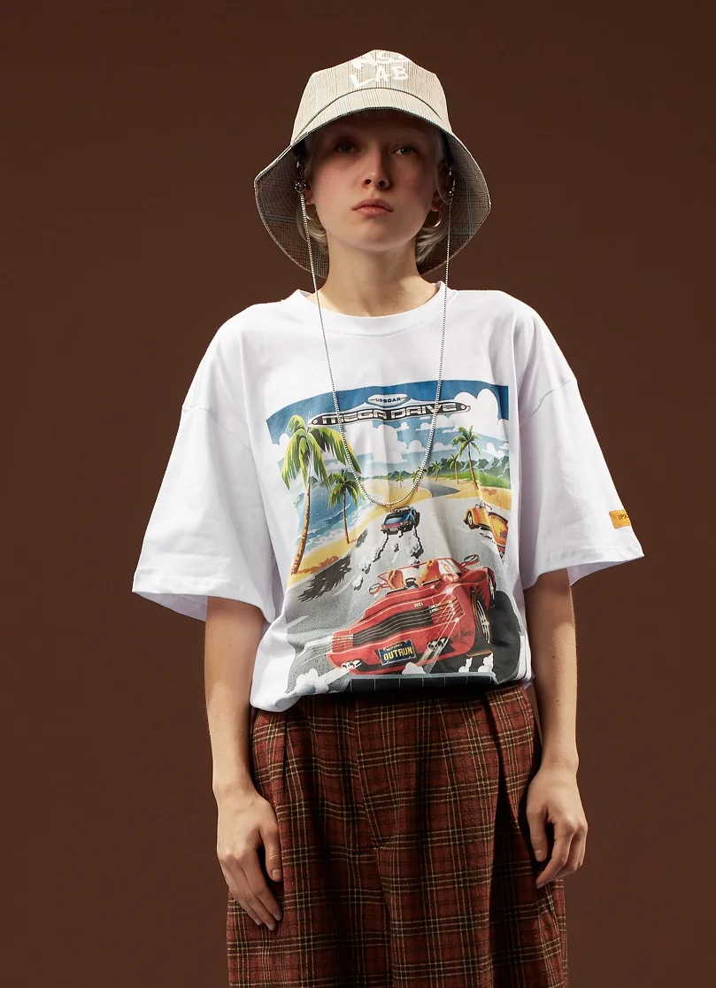 2019 Men Hip Hop T Shirt Harajuku Cartoon Game racing T-Shirt Streetwear Summer Tops Tees Cotton Tshirt Oversized HipHop Casual
2019 Men Hip Hop T Shirt Harajuku Cartoon Game racing T-Shirt Streetwear Summer Tops Tees Cotton Tshirt Oversized HipHop Casual
