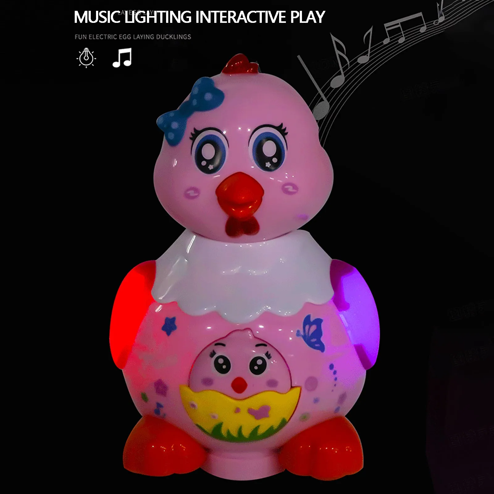 Electric Dancing Toys Little Hen Music Toy With Light And Sound To Guide The Baby Gift Mini Children Christmas Gifts
Electric Dancing Toys Little Hen Music Toy With Light And Sound To Guide The Baby Gift Mini Children Christmas Gifts
