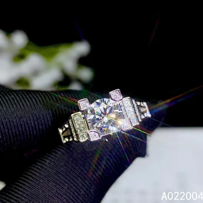 KJJEAXCMY Fine Jewelry 925 Sterling Silver Inlaid Mosang Diamond Gemstone Ladies Ring Beautiful Support Detection Hot Selling
KJJEAXCMY Fine Jewelry 925 Sterling Silver Inlaid Mosang Diamond Gemstone Ladies Ring Beautiful Support Detection Hot Selling