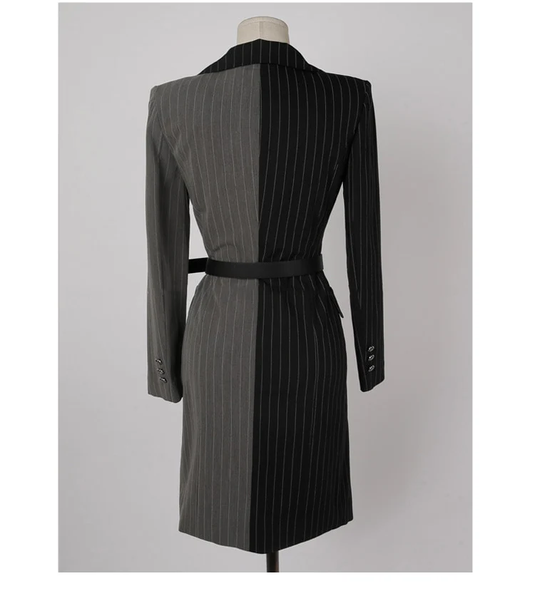2020 Winter Double Breasted Belt Office Cloth Notched Color patchwork Mini Pencil Work Sexy Blazer Dress
2020 Winter Double Breasted Belt Office Cloth Notched Color patchwork Mini Pencil Work Sexy Blazer Dress