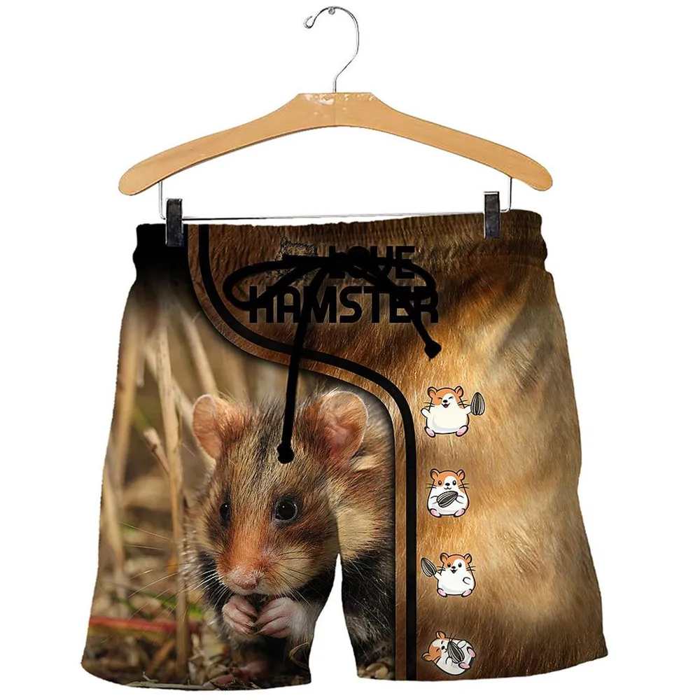 Comfortable men's casual pants, fun fish and hamster 3D printing, summer fashion stretch shorts unisex street party belt shorts
Comfortable men's casual pants, fun fish and hamster 3D printing, summer fashion stretch shorts unisex street party belt shorts