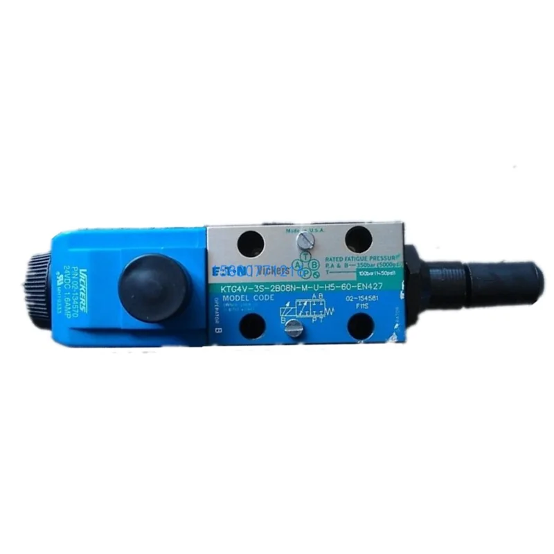 EATON DG4V series KTG4V-3S-2B08N-M-U-H5-60-EN427 KTG4V 5 2B50N Z M U H7 30 Hydraulic Proportional solenoid valve
EATON DG4V series KTG4V-3S-2B08N-M-U-H5-60-EN427 KTG4V 5 2B50N Z M U H7 30 Hydraulic Proportional solenoid valve