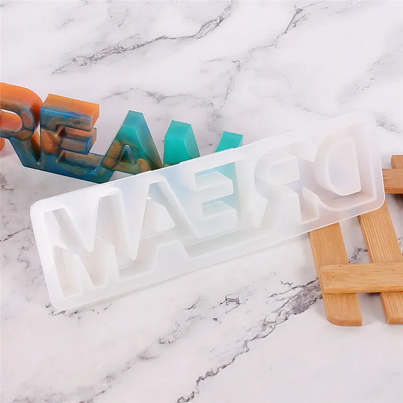 Dream Letter Silicone Mold 3D Geometry Mould Epoxy Resin Art Supplies Soft Clear Mold UV Resin Silicone Mold For Resin
Dream Letter Silicone Mold 3D Geometry Mould Epoxy Resin Art Supplies Soft Clear Mold UV Resin Silicone Mold For Resin