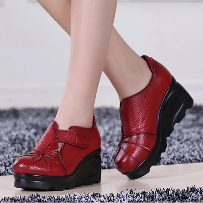 Genuine Leather Women's Retro Sandals Summer High Heels Handmade Ladies Shoes Sandals Platform Woman Shoes Summer Sandal N6-140
Genuine Leather Women's Retro Sandals Summer High Heels Handmade Ladies Shoes Sandals Platform Woman Shoes Summer Sandal N6-140