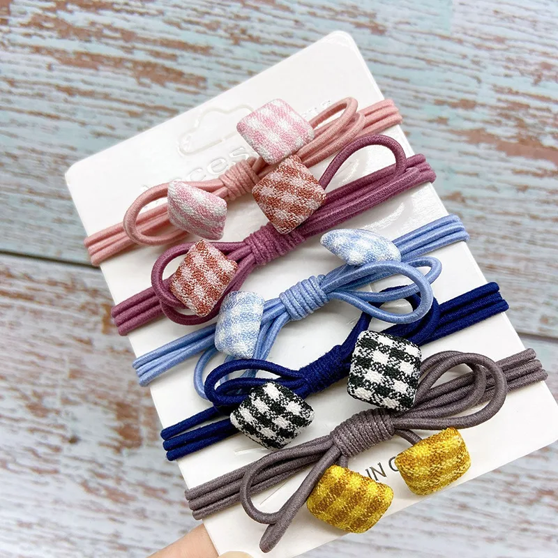 Korean Style Fashion Hot Selling Fabric Printings Buttons Hair Band High Elastic Hair Rope Hair Rings Headpiece Girls Students
Korean Style Fashion Hot Selling Fabric Printings Buttons Hair Band High Elastic Hair Rope Hair Rings Headpiece Girls Students