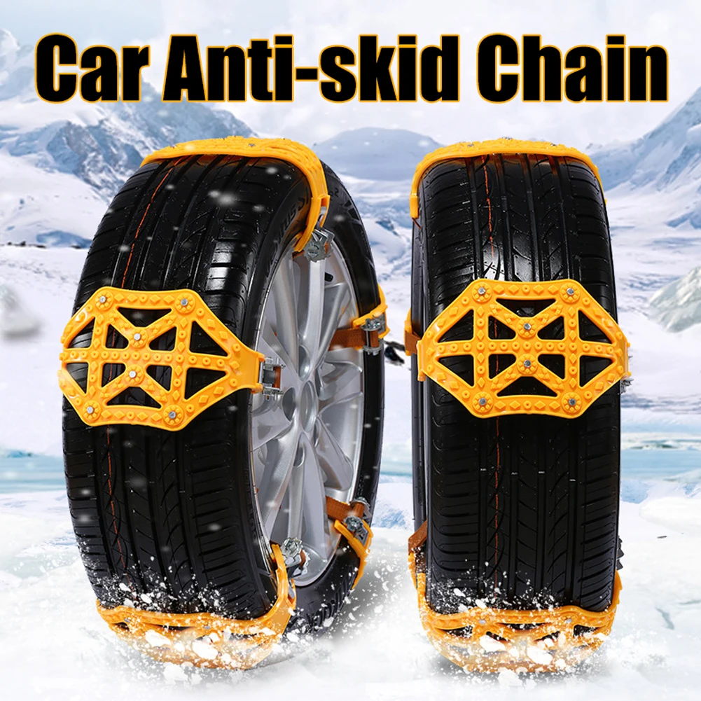 1 Pcs Car Anti-skid Chain Universal Car Tyre General Automobile Tire For SUV Off-road Safety Chains Snow Mud Ground Anti Slip
1 Pcs Car Anti-skid Chain Universal Car Tyre General Automobile Tire For SUV Off-road Safety Chains Snow Mud Ground Anti Slip